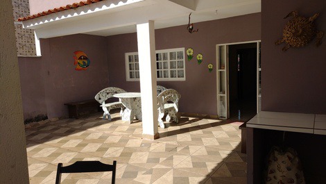 Varanda da entrada principal