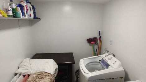 Magnífico sobrado frente mar com 3 suites com Ac, WI-FI