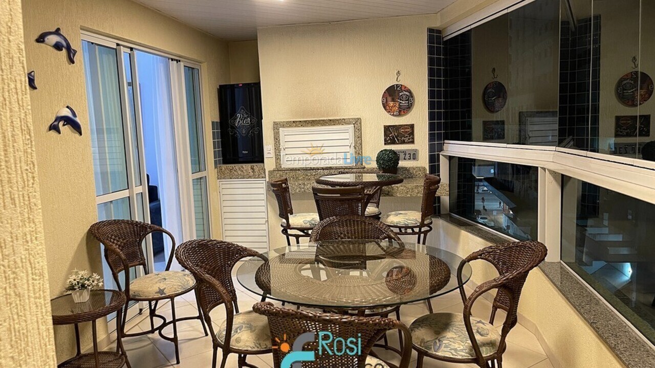 Apartment for vacation rental in Itapema (Meia Praia)