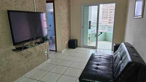 Apartamento de Temporada em Praia Grande Para 6 Pessoas.