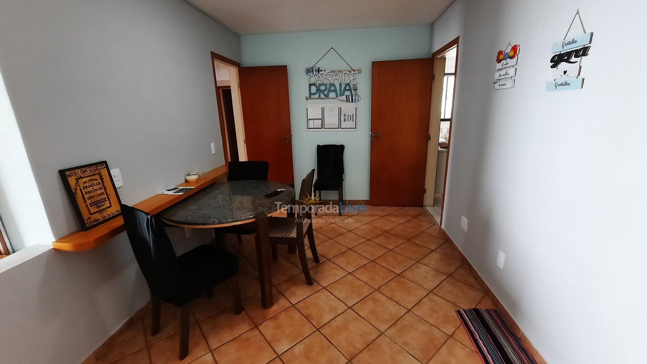 Apartment for vacation rental in Guarapari (Praia do Morro)