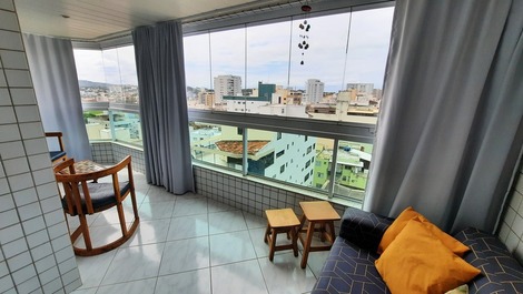 LINDO APARTAMENTO VARANDA COM VISTA 6 PESSOAS PRAIA DO MORRO GUARAPARI