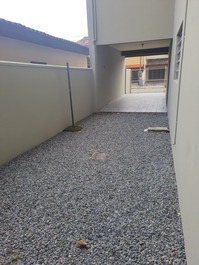 Beautiful two-story house, 150 meters, beachfront in Enseada, São Francisco do Sul.