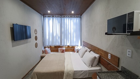 Loft Rústico com Hidromassagem em Petrópolis