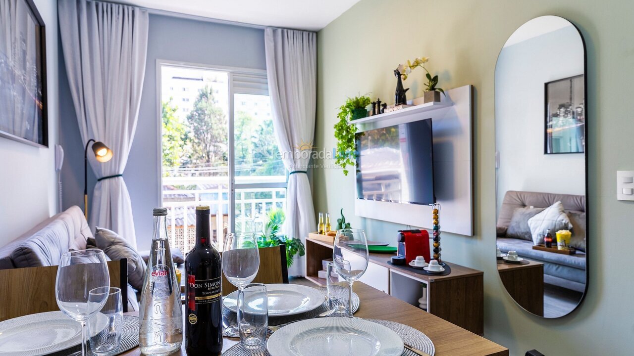 Apartamento para alquiler de vacaciones em São Paulo (Pinheiros)