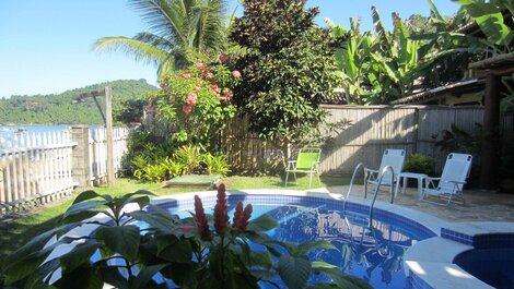 Pé no Paraíso - e na areia, 4 suítes, Piscina c/vista mar, churr,...