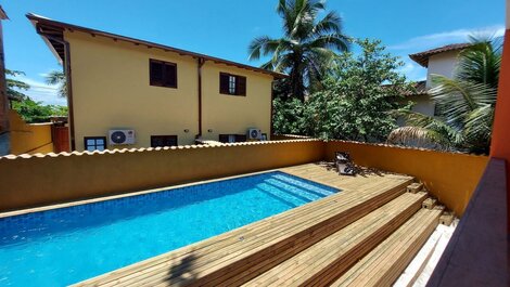 Apartment with pool, 50 meters from the beach, kitchen, barbecue