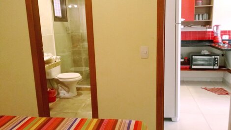 Refugio con Piscina Roja - 3 Suites, Barbacoa y Playa