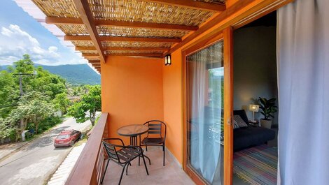 Cedro - Flat recém inaugurado, 50mts da Praia, Churr, Piscina, WiFi...