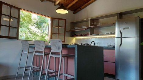 New Flat with Pool, 50m from the beach, barbecue