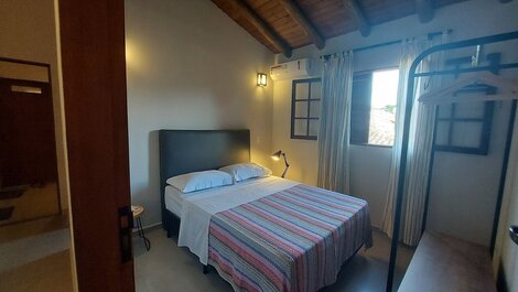 Cepilho - Flat com cozinha, 50mts da Praia, Churr, Piscina, WiFi...