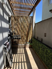 Flat Novo Familiar/Casal -950mts da Praia -Wi-fi - Garagem Subterrânea