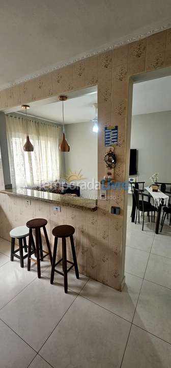 Apartment for vacation rental in Praia Grande (Praia do Caiçara)