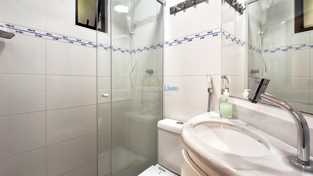 Apartment for vacation rental in Guarujá (Enseada)