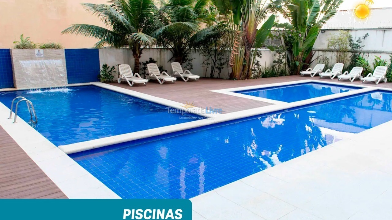 Apartamento para alquiler de vacaciones em Guarujá (Pitangueiras)