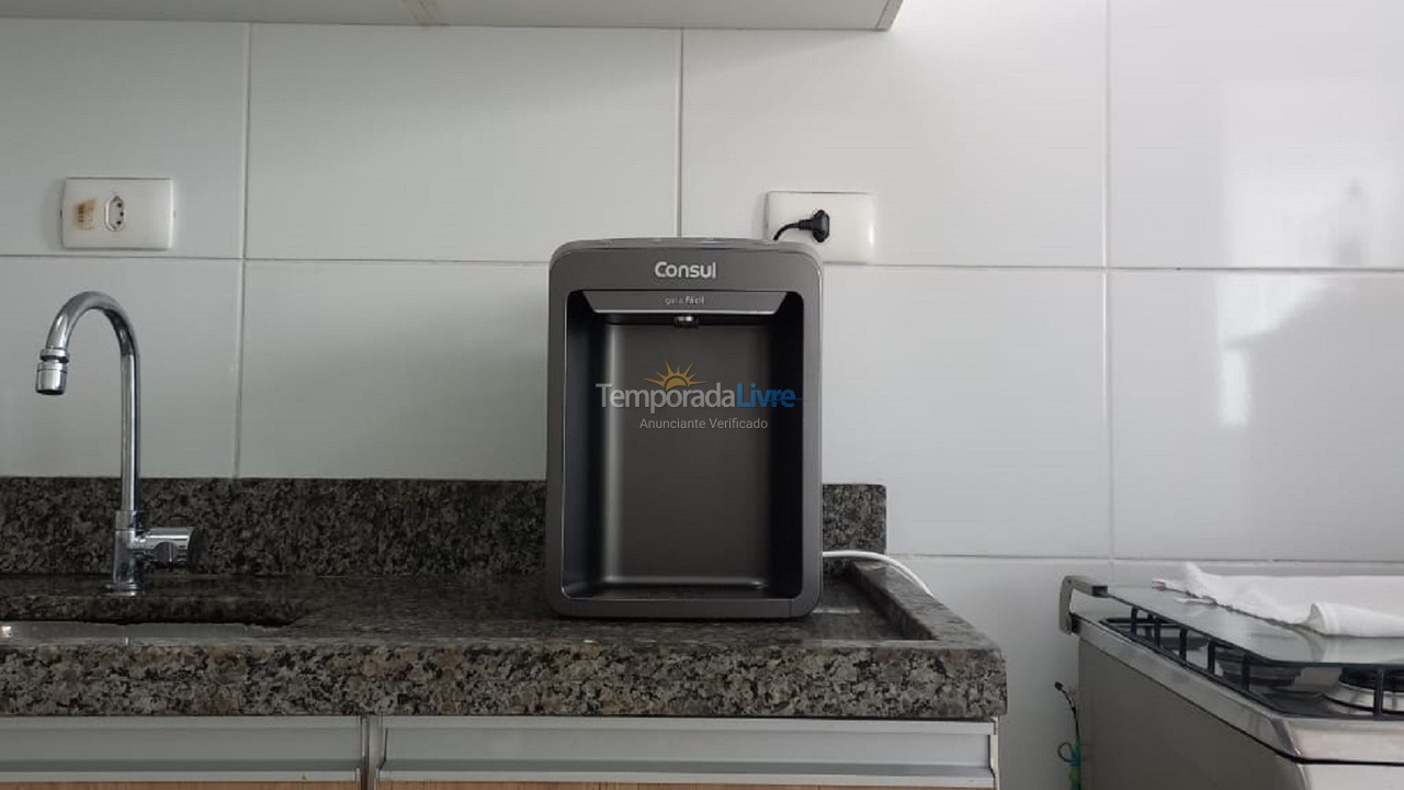 Apartment for vacation rental in Praia Grande (Aviação)