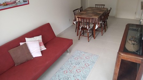 Hay 2 dormitorios, con zona de ocio en Praia Grande en Ubatuba.