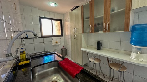 Temporada 2 quartos atras o Mar, meio da praia, 1 vaga de garagem