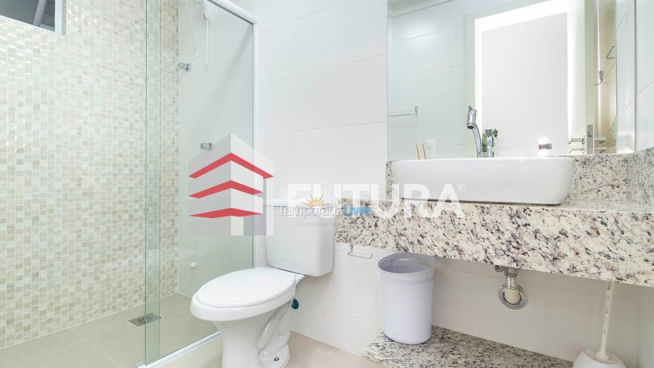 Apartment for vacation rental in Bombinhas (Praia de Bombas)