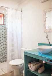 Casa charmosa e aconchegante na Praia de Pernambuco/Guarujá