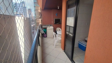 Sacada com churrasqueira