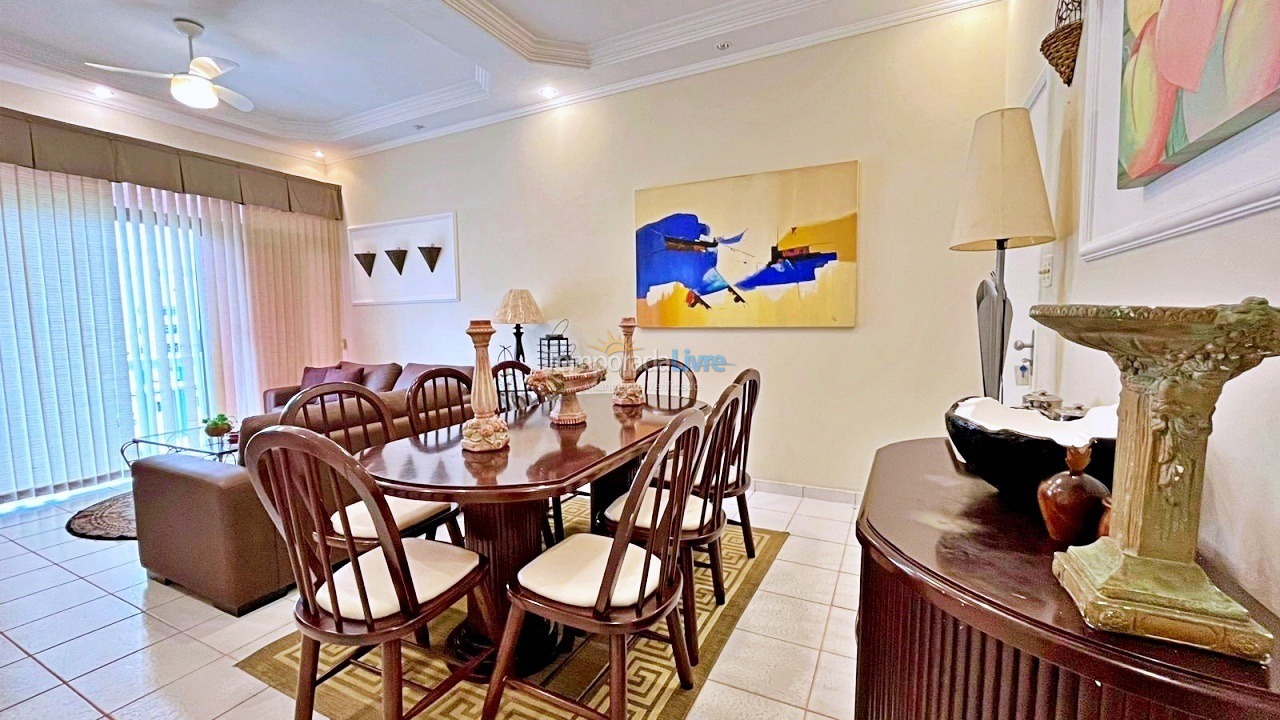 Apartamento para aluguel de temporada em Guarujá (Pitangueiras)