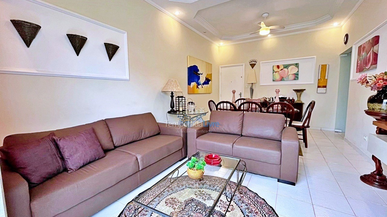 Apartamento para aluguel de temporada em Guarujá (Pitangueiras)