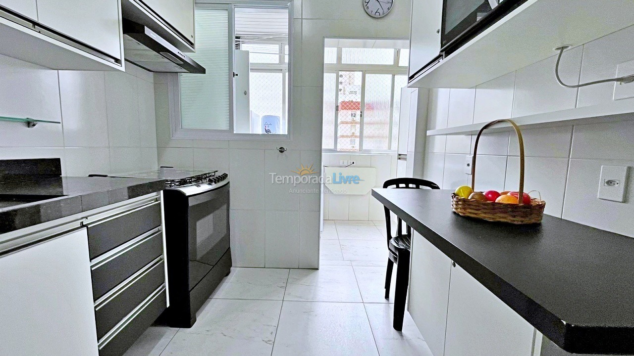 Apartamento para aluguel de temporada em Guarujá (Pitangueiras)