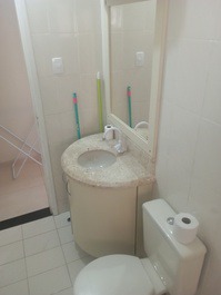 Apartamento casi en primera línea de mar (Calçadão da Praia) con garaje