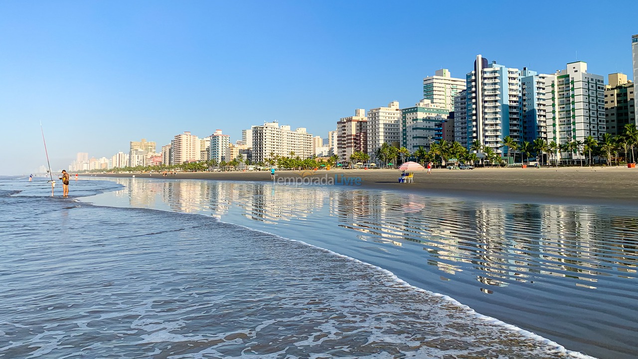 Apartamento para aluguel de temporada em Praia Grande (Vila Tupi)