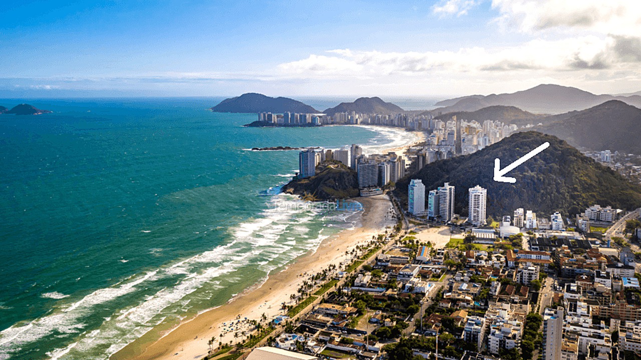 Apartment for vacation rental in Guarujá (Enseada)