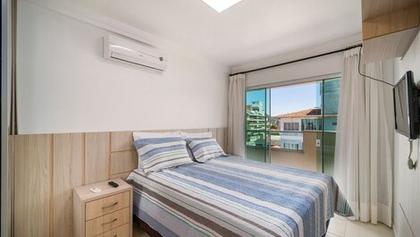 Apt 3 bedrooms great location 80 mts from the Sea in Bombinhas SC