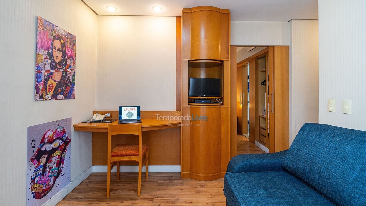 Apartamento para aluguel de temporada em São Paulo (Jardim Paulista)