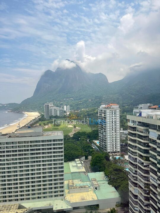 Apartamento para aluguel de temporada em Rio de Janeiro (São Conrado)