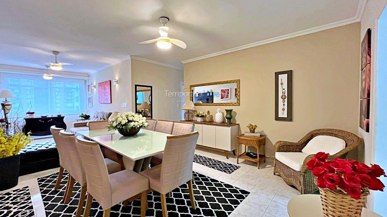 Apartamento para aluguel de temporada em Guarujá (Pitangueiras)