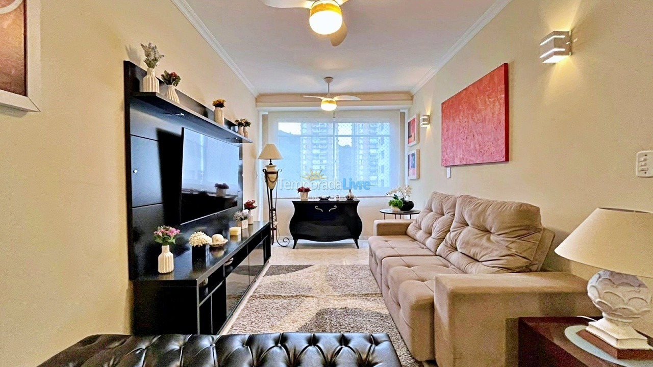 Apartamento para aluguel de temporada em Guarujá (Pitangueiras)