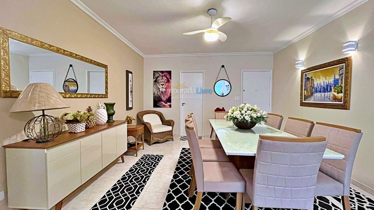 Apartamento para aluguel de temporada em Guarujá (Pitangueiras)