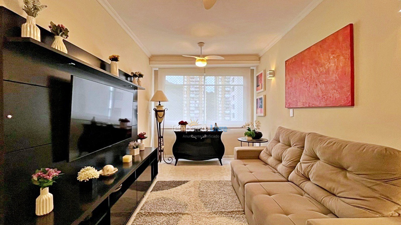 Apartamento para aluguel de temporada em Guarujá (Pitangueiras)