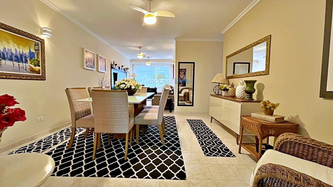 Apartamento para aluguel de temporada em Guarujá (Pitangueiras)