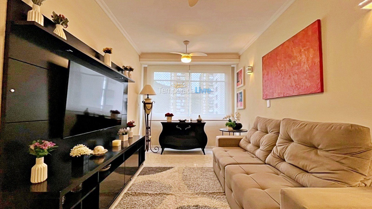 Apartamento para aluguel de temporada em Guarujá (Pitangueiras)