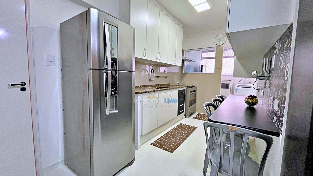 Apartamento para aluguel de temporada em Guarujá (Pitangueiras)