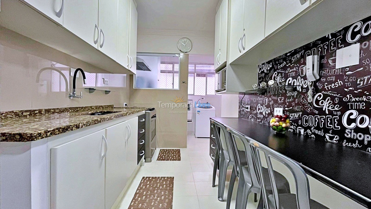 Apartamento para aluguel de temporada em Guarujá (Pitangueiras)