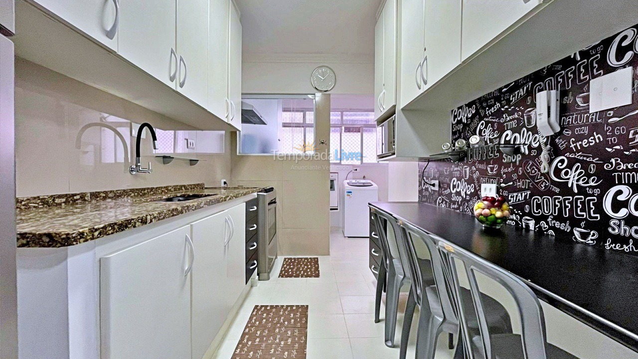 Apartamento para aluguel de temporada em Guarujá (Pitangueiras)