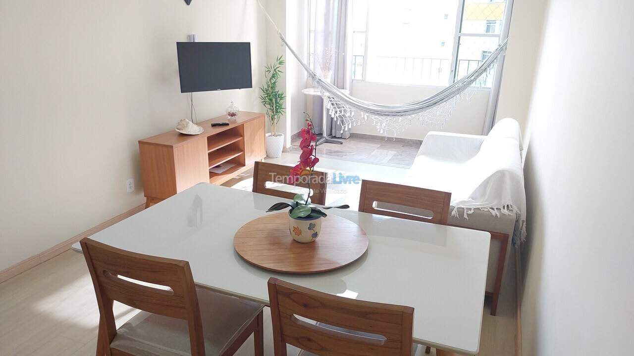 Apartamento para aluguel de temporada em Guarapari (Praia da Areia Preta)