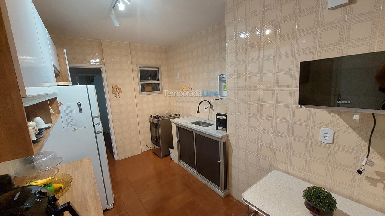 Apartamento para aluguel de temporada em Guarapari (Praia da Areia Preta)