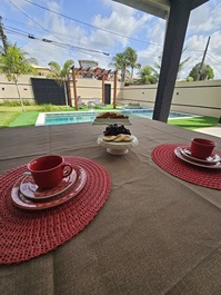 Casa Luna linda com 5 suítes + dependência em Barra do Jacuípe