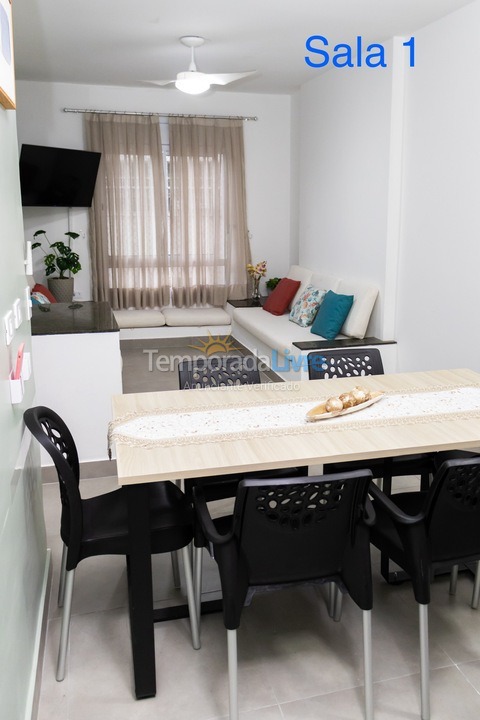 Apartamento para alquiler de vacaciones em Guarujá (Pitangueiras)