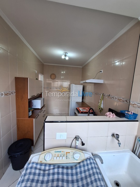 Apartment for vacation rental in Praia Grande (Vila Tupy)