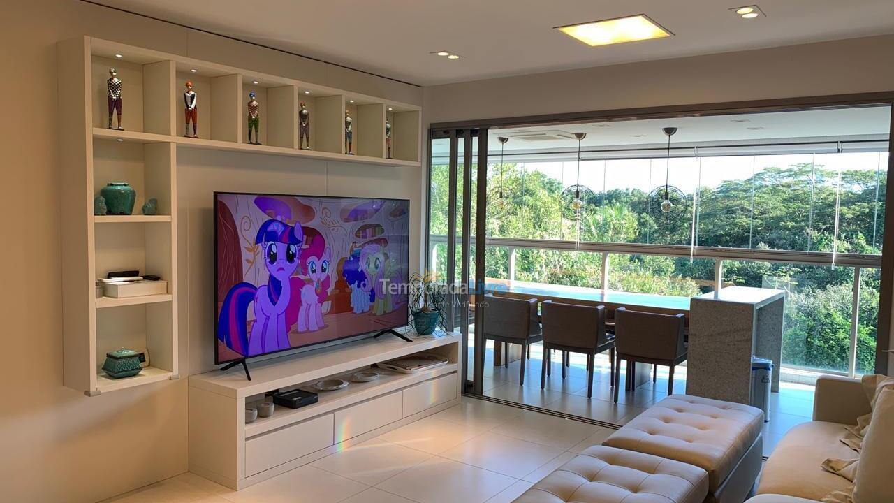 Apartamento para alquiler de vacaciones em Bertioga (Riviera de São Lourenço)