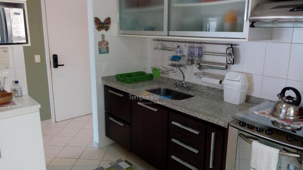 Apartamento para aluguel de temporada em Bertioga (Riviera de São Lourenço)